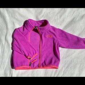 3-6 Months The North Face Zip-Up Fleece